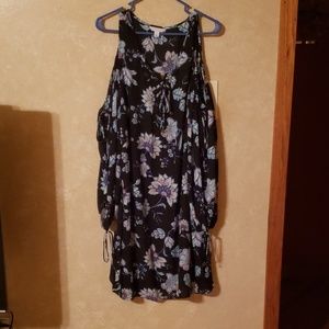 Cold shoulder dress